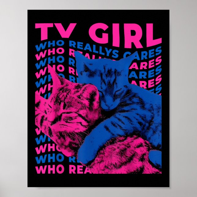 Poster Tv Girl Album Frenchet Sai Que Realmente Preocupa  (Frente)