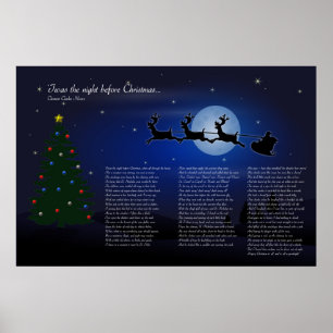Poster 'Twas a noite antes do Natal