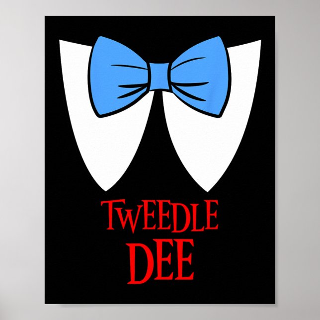 Poster Tweedle Dee Costume Halloween Fairytale (Frente)