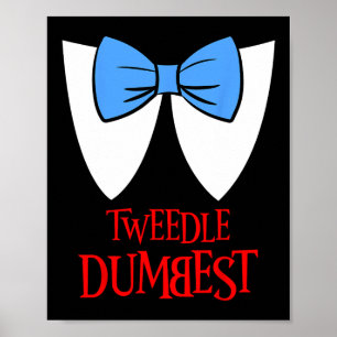 Poster Tweedle Dumbest Costume Halloween Fairytale Charac