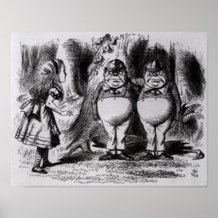 Pôster Tweedledum and Tweedledee