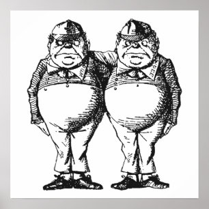 Pôster Tweedledum & Tweedledee