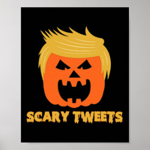 Poster Tweets Assustadores