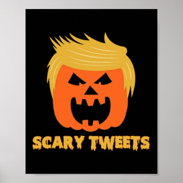 Poster Tweets Assustadores  (Frente)