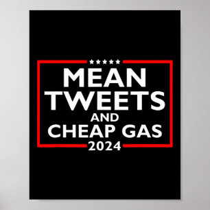 Poster Tweets E Eleição Pró-Bomba De Gás Barato 2024