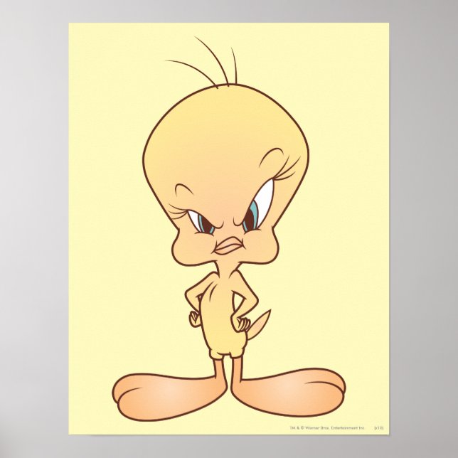 Pôster Tweety Blush Pose 10 (Frente)