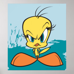 Poster TWEETY™ com raiva