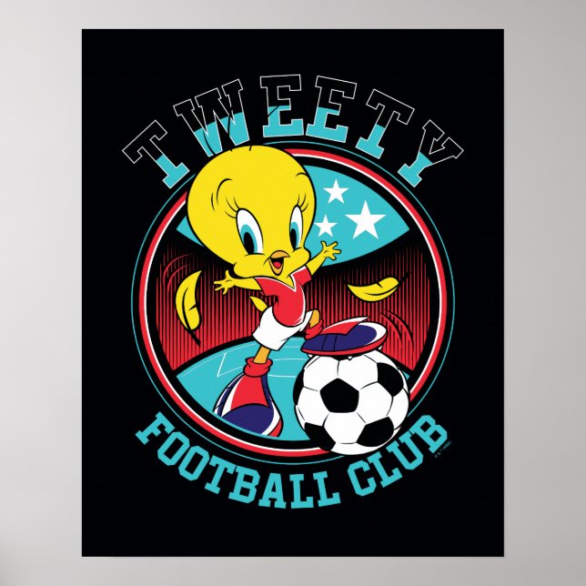 Poster TWEETY™ Football Club Badge (Frente)