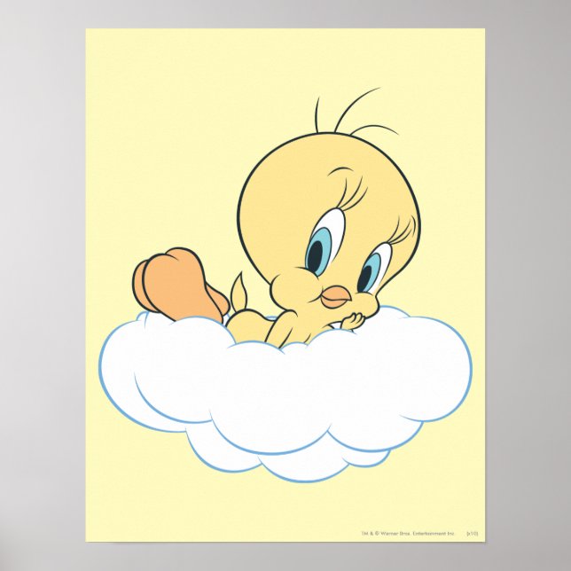 Pôster Tweety In Clouds Pose 3 (Frente)