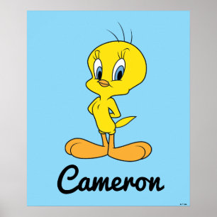 Poster TWEETY™ Pássaro Inteligente Personalizado