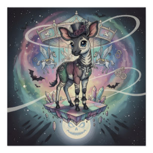 Pôster Twilight Carousel Dreams