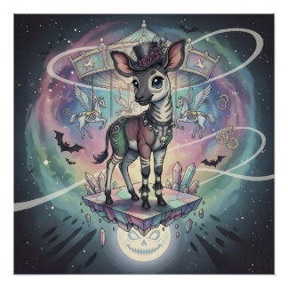 Pôster Twilight Carousel Dreams