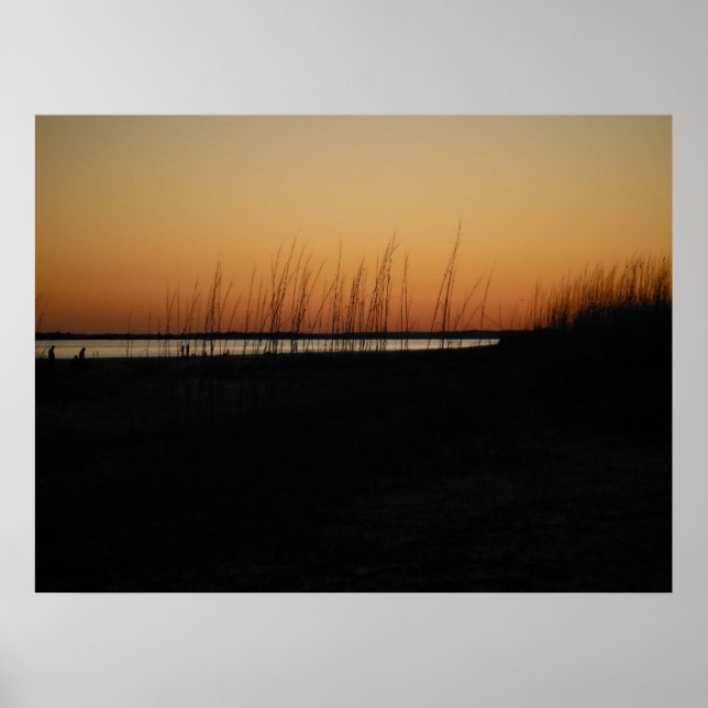 Poster Twilight na Ilha de Sullivan, Carolina do Sul (Frente)