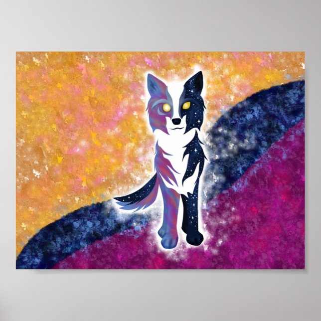 Poster Twilight Sky Wolf (Frente)