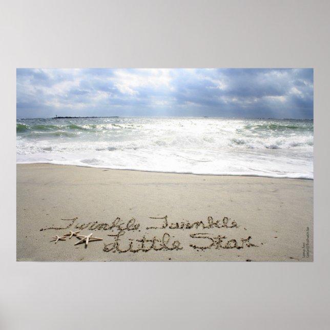 Pôster Twinkle de Beachwrite (Frente)