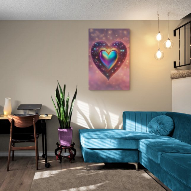 Pôster Twinkle Star Heart (Love is the answer. )