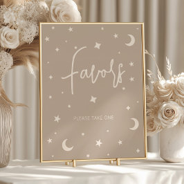 Poster Twinkle Twinkle Little Star Shower Favors