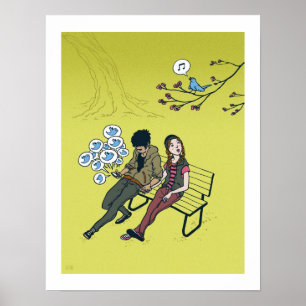 Pôster Twitter, Twitter