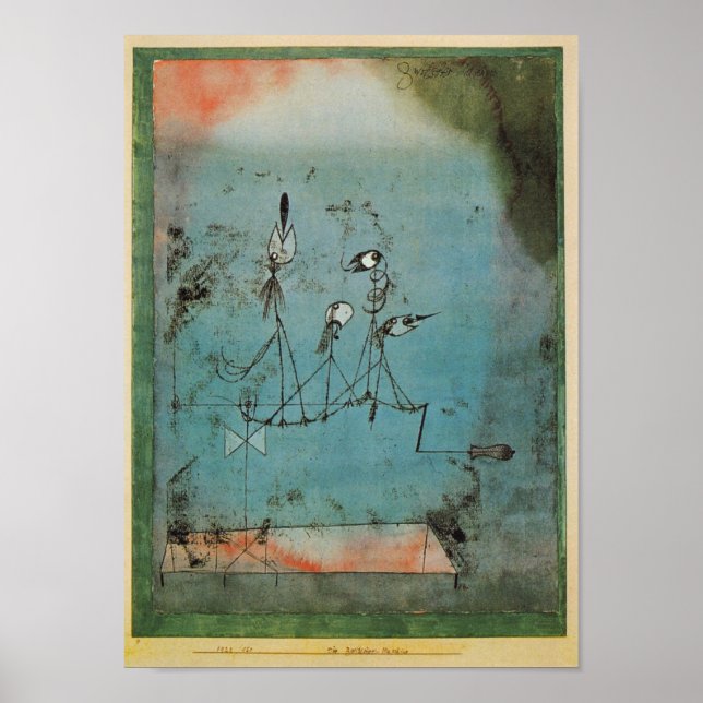 Pôster Twittering Machine (Frente)