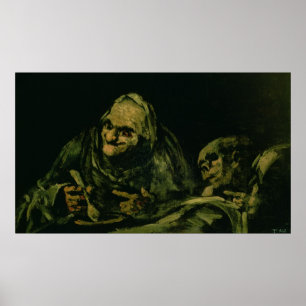 Poster Two Old Men Eating