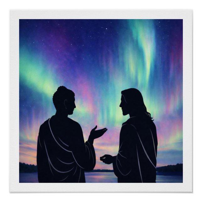 Pôster Two Teachers, One Silence  (Frente)