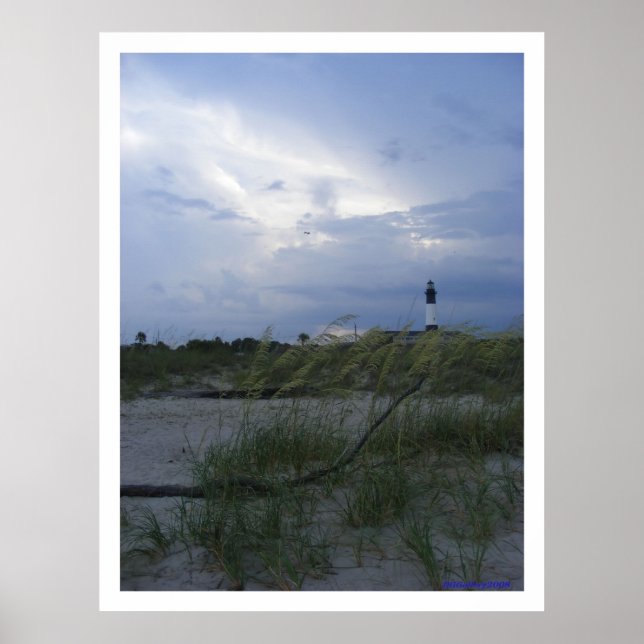 Pôster Tybee Island Evening (Frente)