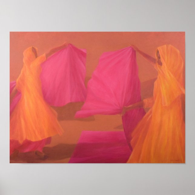 Poster Tying Saris (Frente)