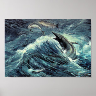 Poster Tylosaurus