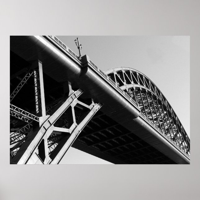 Pôster Tyne Bridge Poster/Impressão (Frente)