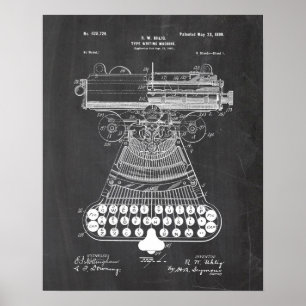 Poster Typewriter Patent