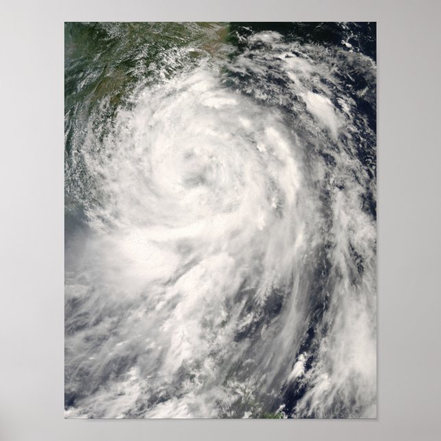 Poster Typhoon Fung-wong (Frente)