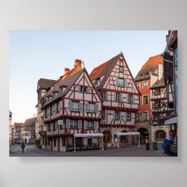 Poster Typical houses in Colmar (Frente)