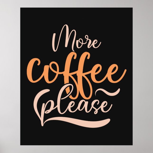 Poster Typografia t shirt design (Frente)