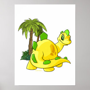 Pôster Tyrannian yellow Chomby gazing