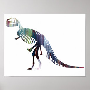Pôster Tyrannosaurus skeleton