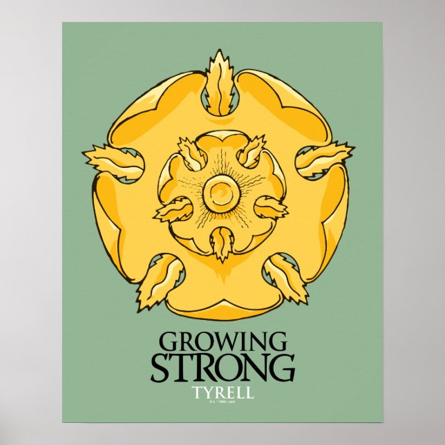 Poster Tyrell Sigil - Crescendo Forte (Frente)