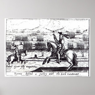 Poster Tyrone desejou uma discussão com senhor tenente