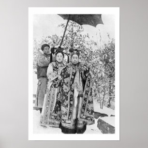 Poster Tz'u seu (1835-1908) Dowager de imperatriz de