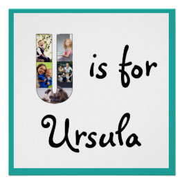 Pôster U é para o nome