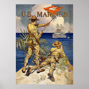 Pôster U.S. Fuzileiros navais