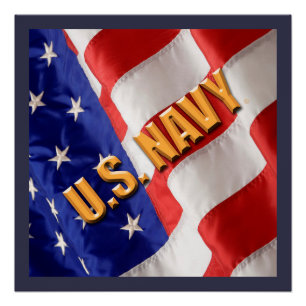 Pôster U.S. Poster do marinho