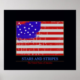 Pôster U.S. stars & stripes forever