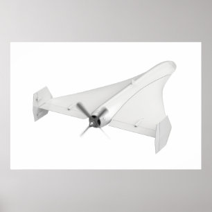 Poster UAV militar movido a propulsor