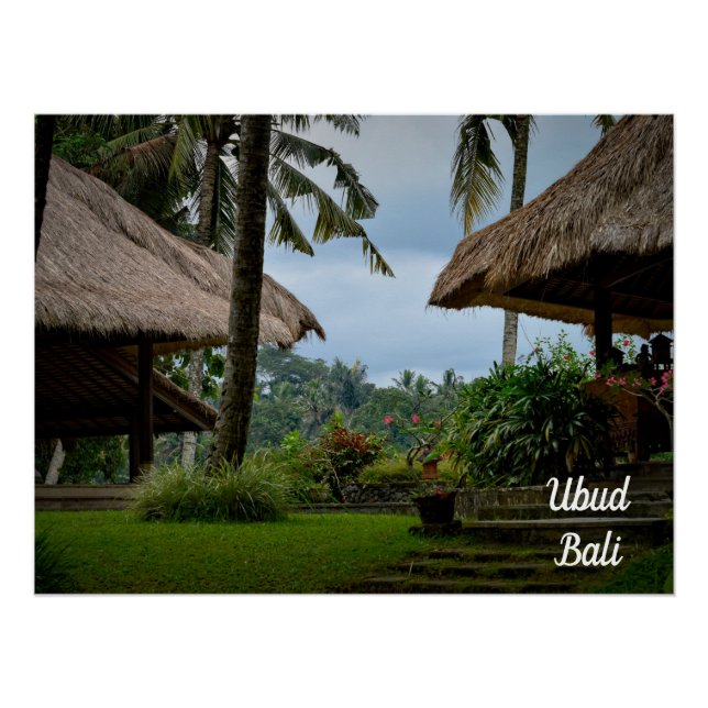 Pôster Ubud Viagem, Bali Viagem (Frente)