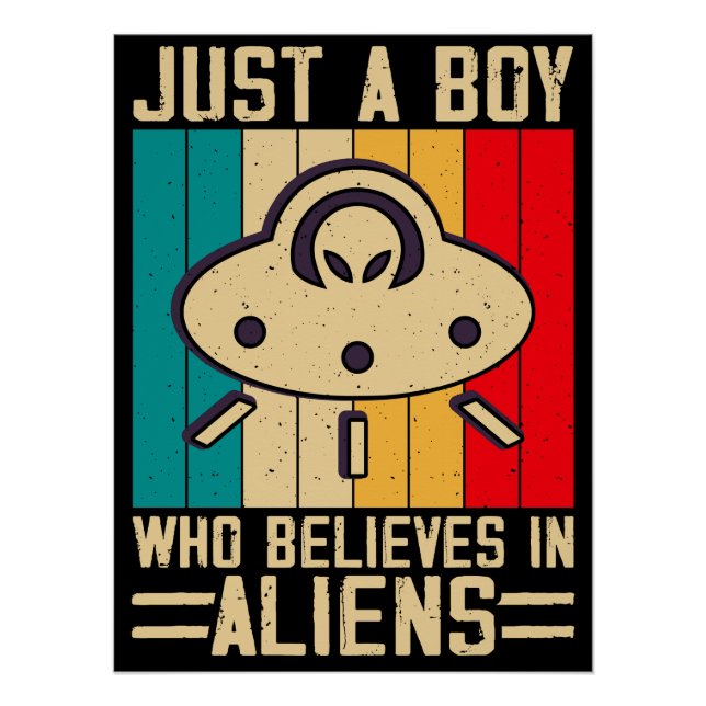 Pôster UFO Sighting (Frente)