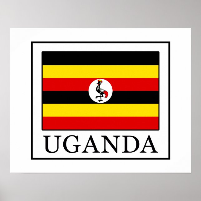 Pôster Uganda (Frente)