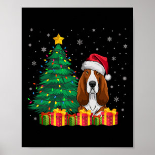 Poster Ugly Bet Hound Papai Noel Luzes de Natal Amor