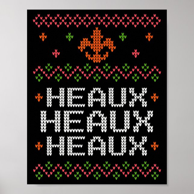 Poster Ugly Cajun Christmas Xmas New Orleans Southern Lou (Frente)