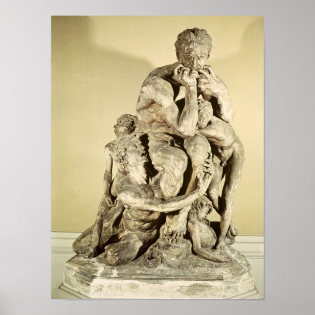 Poster Ugolino e seus filhos (Frente)