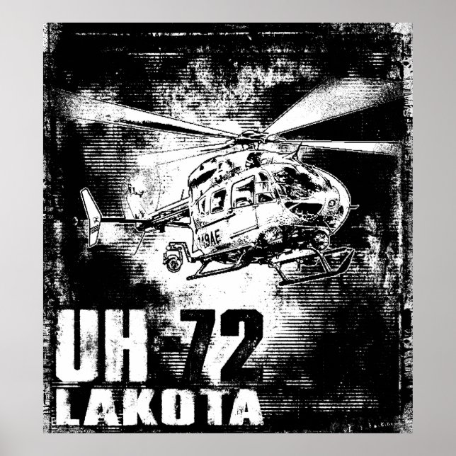 Poster UH-72 Lakota (Frente)